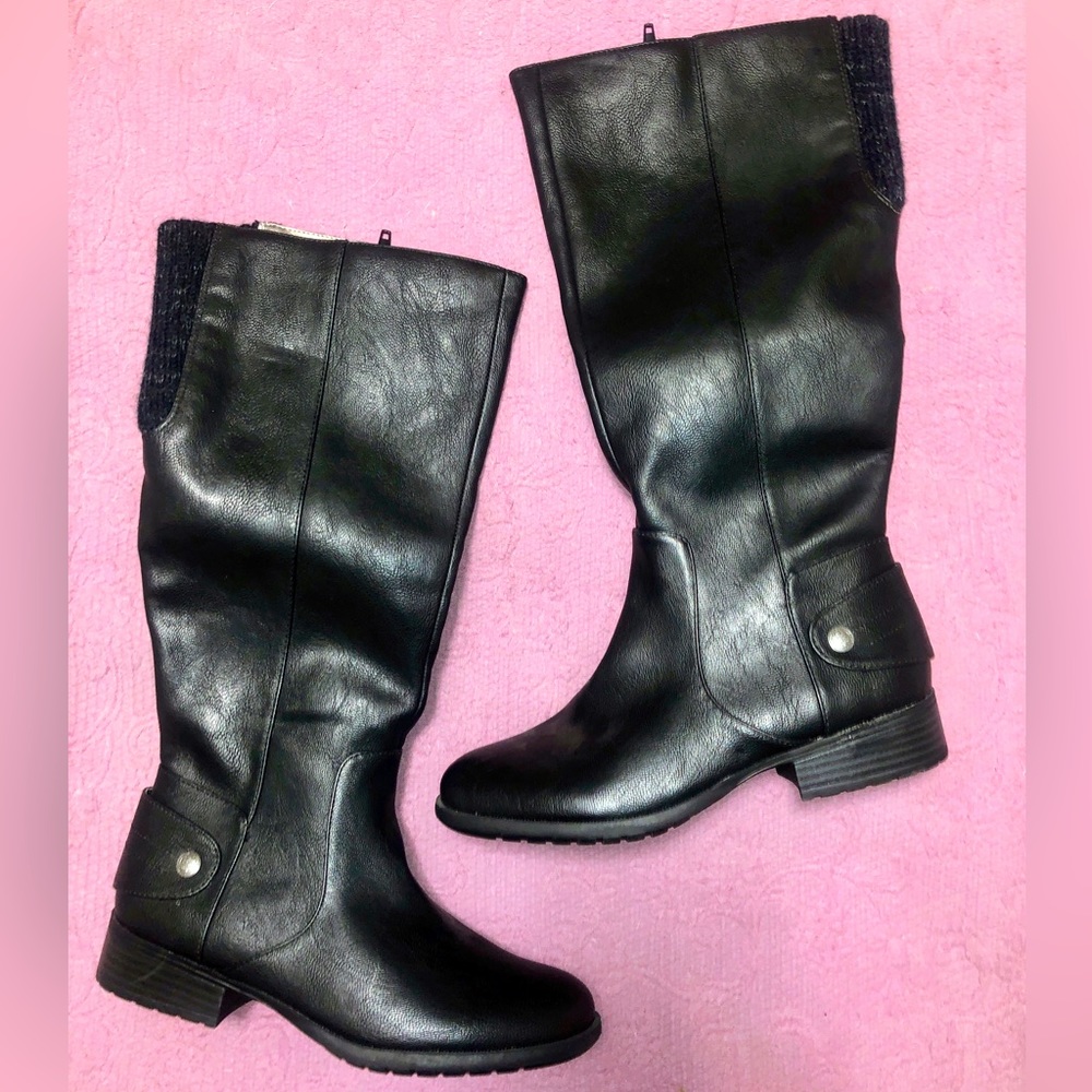 🆕 Xandy Knit Boots 🖤🧶